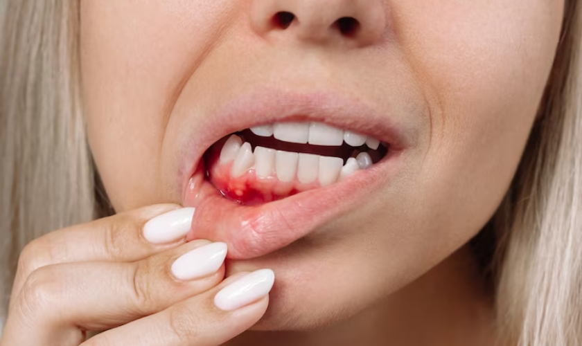 Blood Blister in the Mouth